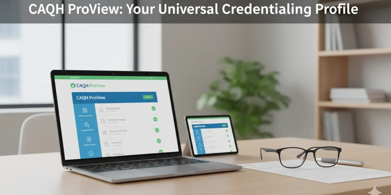 The Complete CAQH ProView Guide for Providers